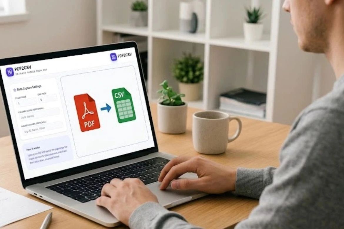PDF2CSV:Extract Tables from PDF